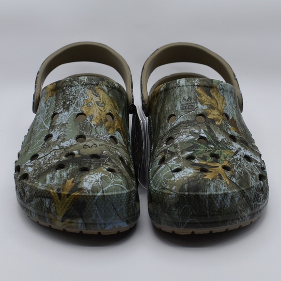 Crocs Baya Realtree APX Edge Camo Clogs Size Mens 9 / Womens 11 210511-90H NEW main image 10